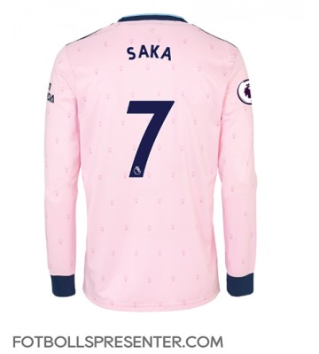 Arsenal Bukayo Saka #7 Tredje Matchtröja 2022-23 Långärmad